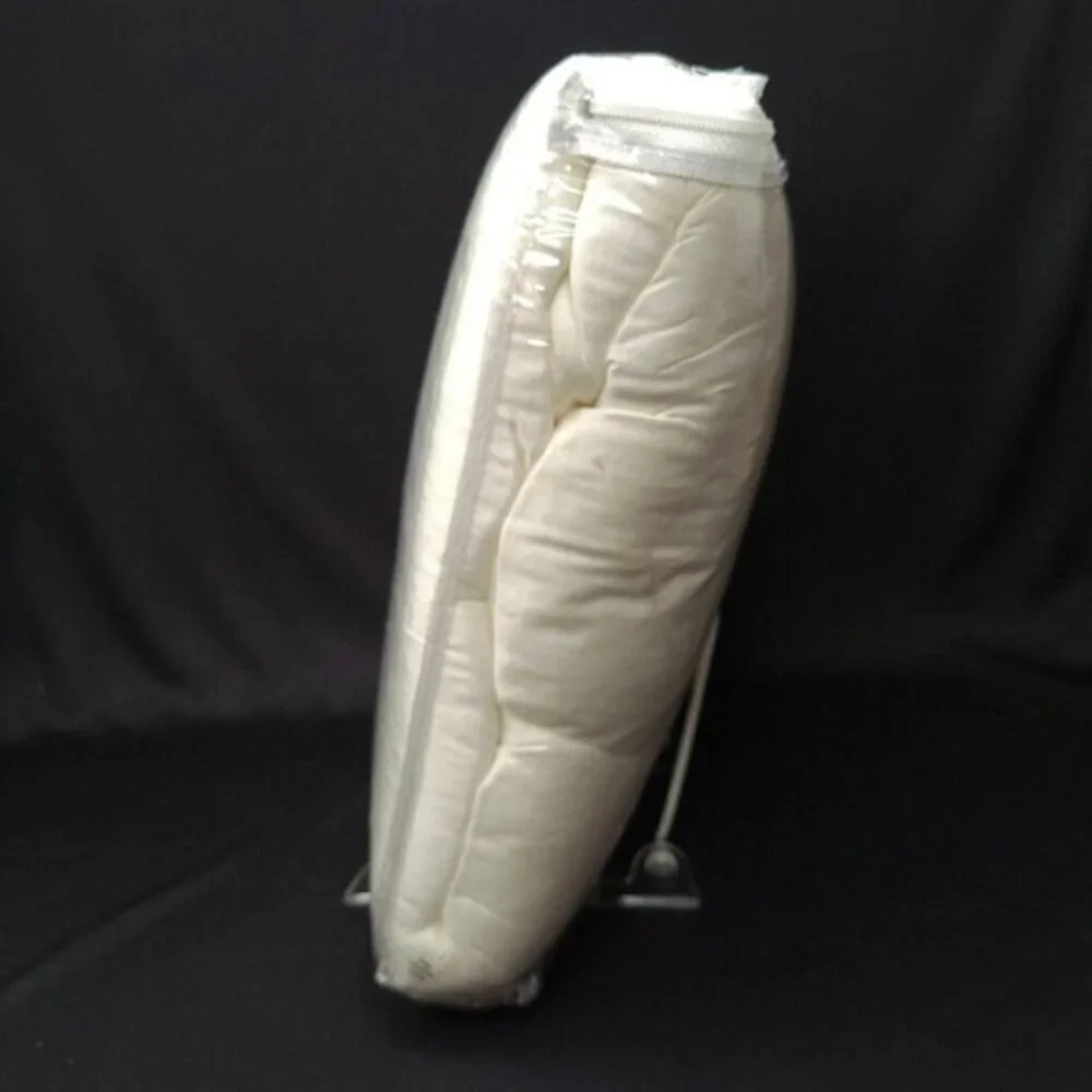 Pottery Barn Pillow Sham‎ Foundations Cotton Silk White Square 26 x 26 Euro New